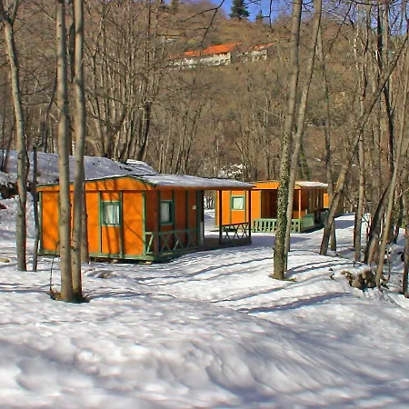 Camping Le P'Tit Bonheur Escaro Exterior foto